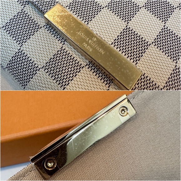 Louis Vuitton Damier Azur Favorite MM - Picture 3 of 15